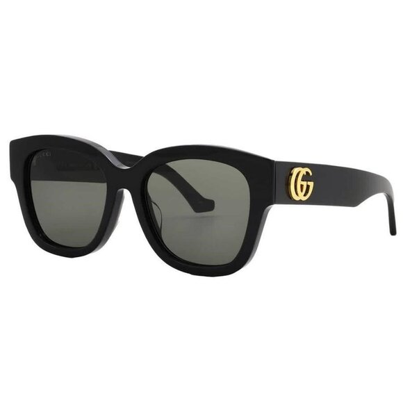 New Authentic Gucci Grey Square Ladies Sunglasses GG1550SK 001 54 GG1550SK 001 5 - Picture 3 of 6